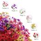 24 Bundles Artificial Flowers for Outdoor,No Fade Fake Plastic Flowers Faux Plants for Decoration Hanging Planters Indoor Outside Garden Porch Window Box Home Wedding Farmhouse
